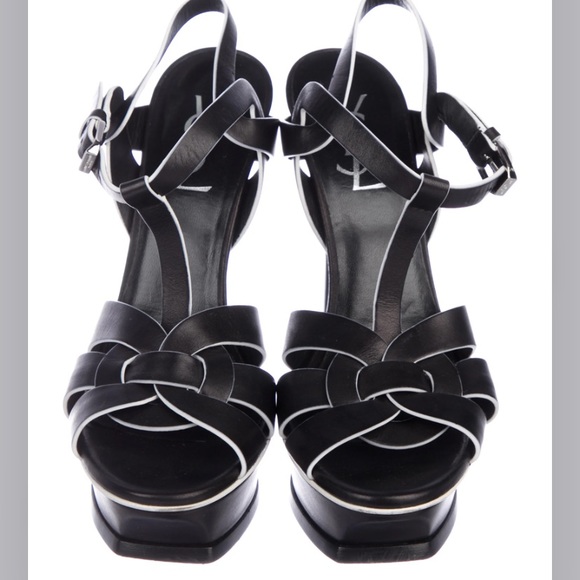 Yves Saint Laurent Shoes - YSL Tribute Platform Sandal! Price is Firm